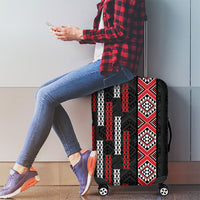 Roimata Toroa Maori Taniko Inspired New Zealand Luggage Cover