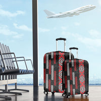Roimata Toroa Maori Taniko Inspired New Zealand Luggage Cover