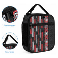 Roimata Toroa Maori Taniko Inspired New Zealand Lunch Bag
