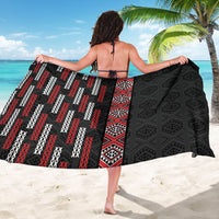 Roimata Toroa Maori Taniko Inspired New Zealand Sarong