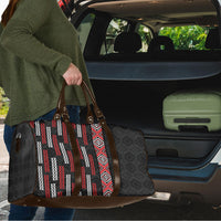 Roimata Toroa Maori Taniko Inspired New Zealand Travel Bag