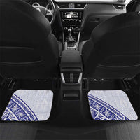 Personalised Queen Salote College Car Mats Kolisi Fefine 100th Anniversary Kupesi White - Polynesian Pride