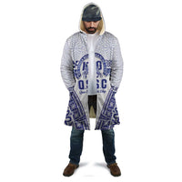 Personalised Queen Salote College Cloak Kolisi Fefine 100th Anniversary Kupesi White - Polynesian Pride