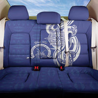 Personalised Queen Salote College Back Car Seat Cover QSC Est 1926 Ngatu Pattern - Polynesian Pride