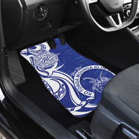 Personalised Queen Salote College Car Mats QSC Est 1926 Ngatu Pattern - Polynesian Pride
