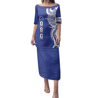 Personalised Queen Salote College Family Matching Puletasi and Hawaiian Shirt QSC Est 1926 Ngatu Pattern - Polynesian Pride