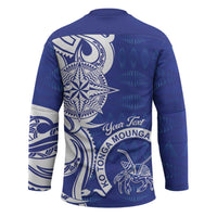 Personalised Queen Salote College Hockey Jersey QSC Est 1926 Ngatu Pattern LT14 - Polynesian Pride