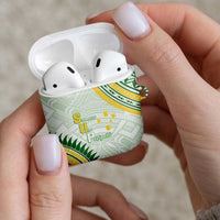 Samoa Ua Potopoto AirPods Case SUP Est 2025 Samoan Pattern - Polynesian Pride