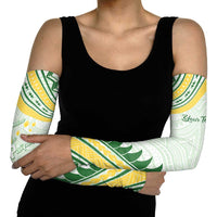 Personalised Samoa Ua Potopoto Arm Sleeves SUP Est 2025 Samoan Pattern - Polynesian Pride