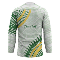 Personalised Samoa Ua Potopoto Hockey Jersey SUP Est 2025 Samoan Pattern LT14 - Polynesian Pride