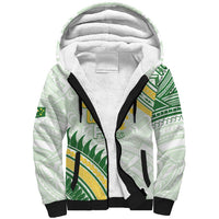Personalised Samoa Ua Potopoto Sherpa Hoodie SUP Est 2025 Samoan Pattern - Polynesian Pride