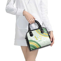 Samoa Ua Potopoto Shoulder Handbag SUP Est 2025 Samoan Pattern - Polynesian Pride