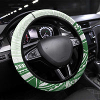 Samoa Ua Potopoto Steering Wheel Cover SUP Est 2025 Samoan Pattern - Polynesian Pride