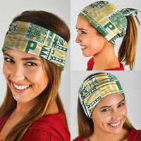 Samoa Uniting Party Neck Gaiter SUP Est 2025 Siapo Pattern - Polynesian Pride