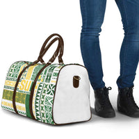Samoa Uniting Party Travel Bag SUP Est 2025 Siapo Pattern - Polynesian Pride