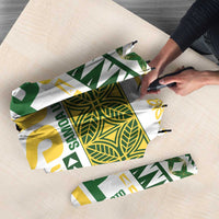 Samoa Uniting Party Umbrella SUP Est 2025 Siapo Pattern - Polynesian Pride