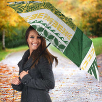 Samoa Uniting Party Umbrella SUP Est 2025 Siapo Pattern - Polynesian Pride