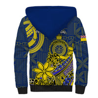 Niue Peniamina Gospel Day Sherpa Hoodie Unique Niean Hiapo LT14 - Polynesian Pride