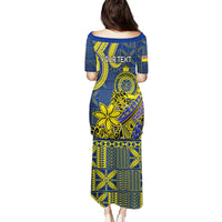 Personalised Niue Peniamina Gospel Day Puletasi Unique Niean Hiapo LT14 - Polynesian Pride