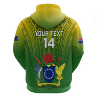 Custom Cook Islands Rugby Hoodie Pacific 2023 Go The Kukis LT14 - Polynesian Pride