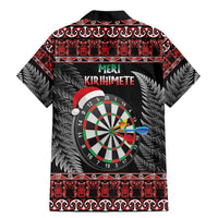 All I Want For Christmas Is Darts New Zealand Family Matching Mermaid Dress and Hawaiian Shirt