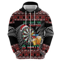 All I Want For Christmas Is Darts New Zealand Hoodie LT14 - Polynesian Pride