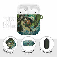 Aotearoa Tangaroa Atua AirPods Case New Zealand God Of The Ocean - Polynesian Pride