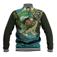Aotearoa Tangaroa Atua Baseball Jacket New Zealand God Of The Ocean