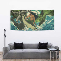 Aotearoa Tangaroa Atua Tapestry New Zealand God Of The Ocean