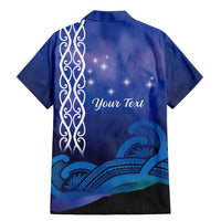 Personalised Matariki New Zealand Family Matching Mermaid Dress and Hawaiian Shirt Maori New Year Galaxy Koru Pattern
