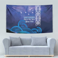 Personalised Matariki New Zealand Tapestry Maori New Year Galaxy Koru Pattern