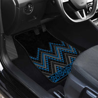 Blue Aotearoa Mangopare Kowhaiwhai and Niho Taniwha Car Mats Maori New Zealand