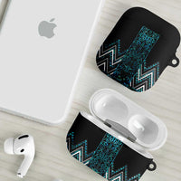 Paua Shell Aotearoa Mangopare Kowhaiwhai Niho Taniwha AirPods Case Maori New Zealand LT14 - Polynesian Pride