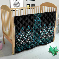 Paua Shell Aotearoa Mangopare Kowhaiwhai and Niho Taniwha Quilt Maori New Zealand