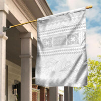 Samoa White Sunday Garden Flag Lotu Tamaiti Samoan Siapo Teuila Flowers