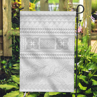 Samoa White Sunday Garden Flag Lotu Tamaiti Samoan Siapo Teuila Flowers