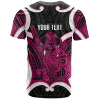 Mawhero Aotearoa Atua Tumatauenga Personalised T Shirt Maori God Of War Tiki With Taiaha
