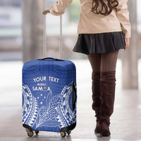 Custom Manu Samoa Rugby 2024 Luggage Cover Go Champions Samoan Tattoo LT14 - Polynesian Pride