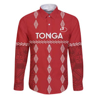 Custom Tonga Rugby 2024 Family Matching Tank Maxi Dress and Hawaiian Shirt Go Champions Ikale Tahi Ngatu Pattern