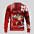 Personalised Hawaii Christmas Ugly Christmas Sweater Mele Kalikimaka Surfing Santa Claus LT14 - Polynesian Pride