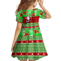 Personalised Hawaii Christmas Family Matching Summer Maxi Dress and Hawaiian Shirt Mele Kalikimaka Hawaiian Santa Tropical Vibes LT14 - Polynesian Pride