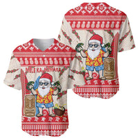 Hawaii Christmas Six Seven Baseball Jersey Mele Kalikimaka Funny Santa 67 Gen Alpha Slang - Polynesian Pride