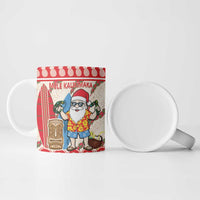 Hawaii Christmas Six Seven Ceramic Mug Mele Kalikimaka Funny Santa 67 Gen Alpha Slang - Polynesian Pride