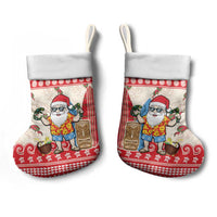Hawaii Christmas Six Seven Christmas Stocking Mele Kalikimaka Funny Santa 67 Gen Alpha Slang - Polynesian Pride