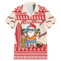 Hawaii Christmas Six Seven Family Matching Mermaid Dress and Hawaiian Shirt Mele Kalikimaka Funny Santa 67 Gen Alpha Slang - Polynesian Pride