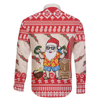 Hawaii Christmas Six Seven Family Matching Summer Maxi Dress and Hawaiian Shirt Mele Kalikimaka Funny Santa 67 Gen Alpha Slang - Polynesian Pride