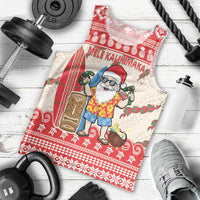 Hawaii Christmas Six Seven Men Tank Top Mele Kalikimaka Funny Santa 67 Gen Alpha Slang - Polynesian Pride