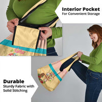 Aloha Hawaii Mele Kalikimaka Grocery Bag Beachy Funny Santa Hawaiian Lei - Polynesian Pride