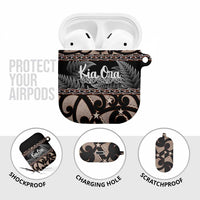 Kia Ora New Zealand AirPods Case Aotearoa Proud Maori Silver Fern - Polynesian Pride