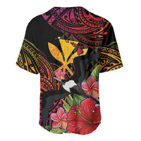 Hawaii Iwa Bird Baseball Jersey Great Frigatebird Kanaka Tropical Hippie Style - Polynesian Pride